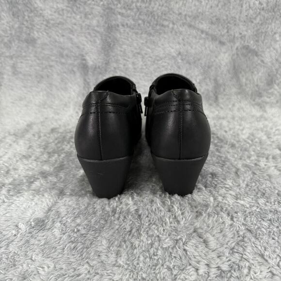 Easy Spirit Womens 8 Caine Slip On Round Toe Casual Shooties Black Bootie - Picture 5 of 8